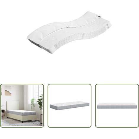 Matelas ensaché - Matelas à ressorts ensachés moyen 90x190 cm (1/5)