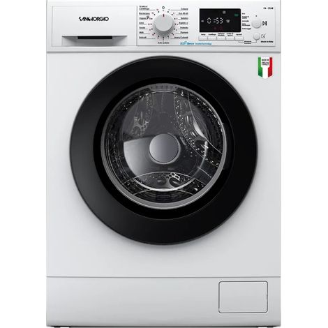 San Giorgio F812A5 Lavatrice 8 Kg Carica Frontale 1200 Giri Motore Inverter Funzione Vapore Classe A