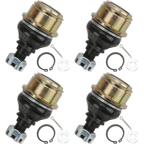 SUNXURY Rotule 4 Pièces Kit de Joint à Rotule Supérieur Inférieur 51375-HP5-601 Remplacement D'accessoires ATV pour Rancher 350 400 420