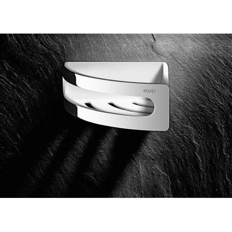 Panier d'angle de douche Elegance chromé/blanc 11657010000 (1/4)
