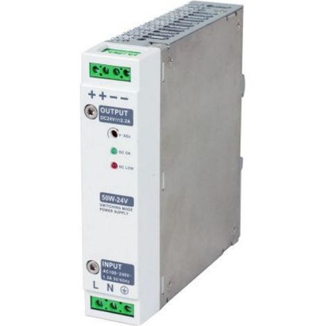 Alimentation pour rail DIN RS PRO, 48V c.c. 1.1A, 230V c.a., 50W ( Prix pour 1 )
