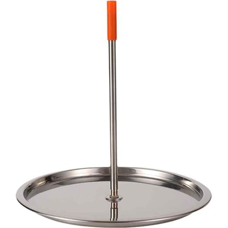 Support à poulet rôti en acier inoxydable avec poignée amovible, châssis, plaque de rôtissage, support vertical pour brochettes et barbecue. (1/5)