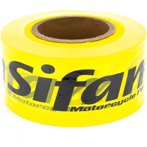 Ruban de sécurité sifam 500 m x 70 mm haute visibilité