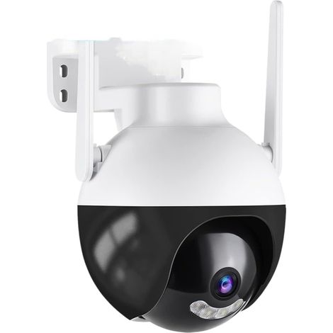 Ringkamera, Ringkamera, 2 MP AI Menschenerkennung, Videoüberwachung, Outdoor, Farb-IR-Nachtsicht, Cloud-CCTV-Heimsicherheitskamera