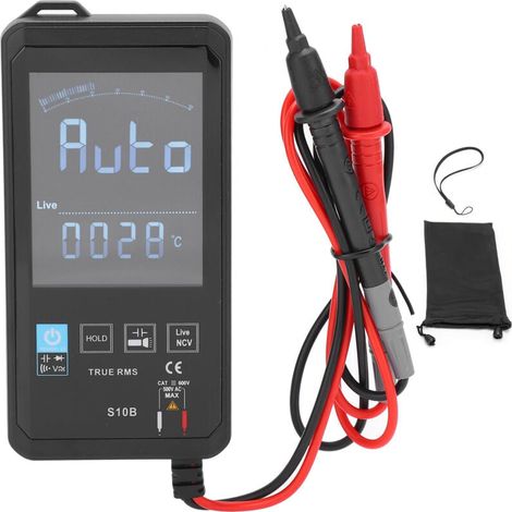 Multimètre Numérique Portable Haute Précision Affichage Inversé 1000V DC 750V AC (1/4)