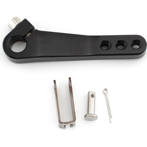 Motorcycle accessory for Yamaha Tenere 700: aluminum clutch arm extension