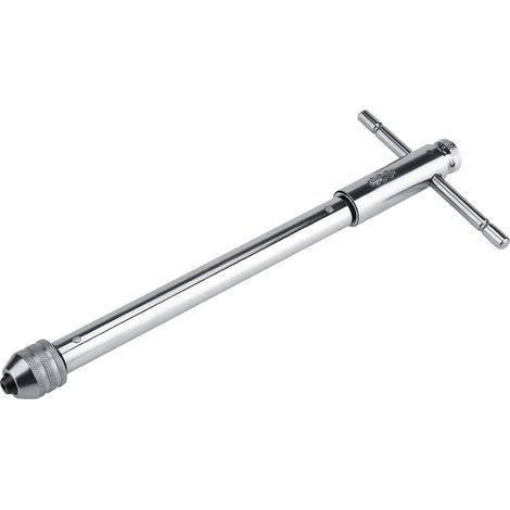 Adjustable ratchet tap wrench with T-handle M3, M8 and M5, M12 for die set (M5 long) (1/4)