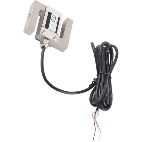 Capteur de force de charge en acier inoxydable de type S, filetage M8x1.25, 20 kg, capteur de traction et de compression pour pesage (1/5)