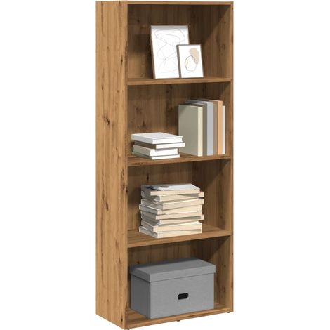 Bücherregal Artisan-Eiche 60x30x152 cm Holzwerkstoff