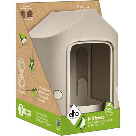 Mangeoire Cosy Champignon Mangeoire Design Champignon Pour Oiseaux - Elho Bv
