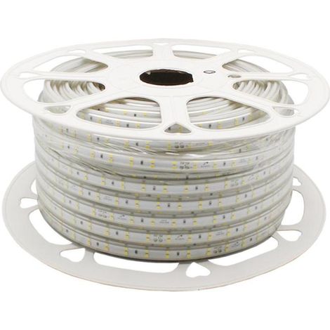 IBERVOIP rollo tira led 220v silielastan allplace ip65 n.w , Rollo de 50 m de tira LED 220V IP65 Batterylight Fabricado en elastómero SILIELASTÁN anti Rx Uva Componentes de (1/2)