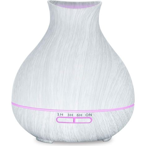 ZOLGINAH Diffuseur d'huile Essentielle de 550 ML,Diffuseurs arômes de Grains de Grains de Bois aromathérapie avec minuterie Humidificateur de Brume Cool pour Une Grande pièce, Chambre à Coucher de béb (1/5)