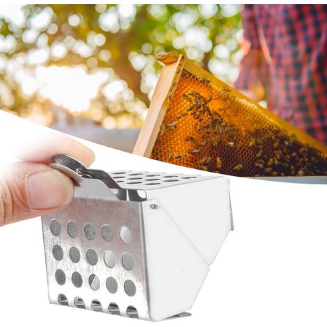 Pince à reine en fer galvanisé, outil de capture d'abeilles pour apiculteurs (1/5)