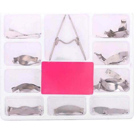 Kit complet de moulage dentaire métallique sectionnel pour remplacement de dents (1/5)