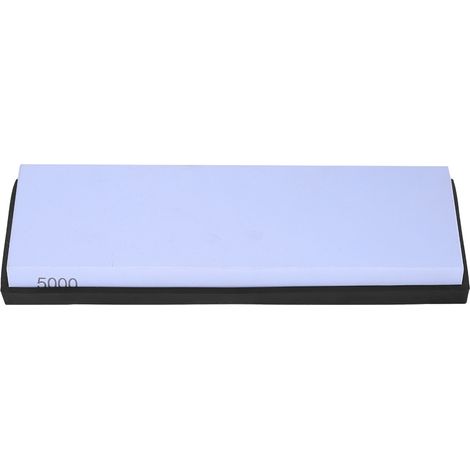 Pierre A Affiler 5000 Grains - Outil De Cuisine Pour Couteaux Et Ciseaux - Base Incluse - Bleu (1/5)