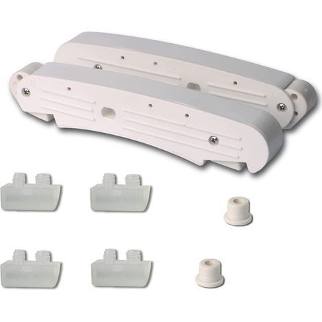 AXV417WHP Kit de balançoire pour nettoyeur de piscine, AXV604WHP Kit de cadres avant et arrière compatible avec Hayward Navigator Pool Vac Ultra Pool Cleaner Part 8pcs