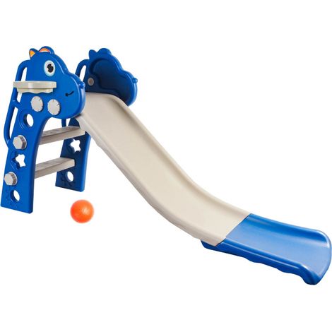 Aga4Kids Tobogán con asa 130 cm DS3701 Azul (1/4)