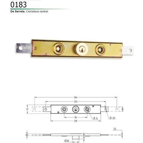 Cerradura para Persiana 183 AGA