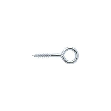 Piton Acier - Diamètre 5 mm - Longueur 40 mm - Pour Fixation Murale ou Solaire - Lot de 100 (1/4)