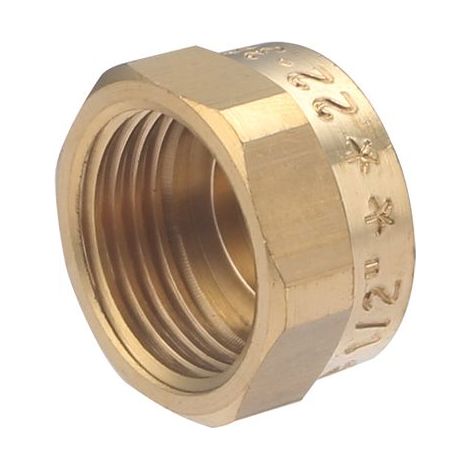Noyon & Thiebault – Bouchon gaz naturel pour robinet gaz ROAI – Raccord gaz F1/2 – Filetage plomberie 1/2" – NF D36-111