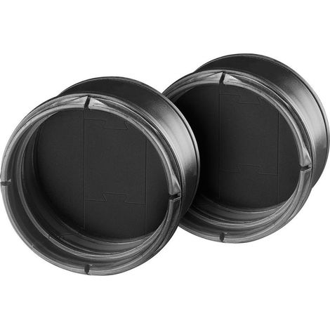 Helios KWL-MZB-KSS MultiZoneBox Kunststoffstutzen Set bestehend aus 2 Kunststoffstutzen DN 75