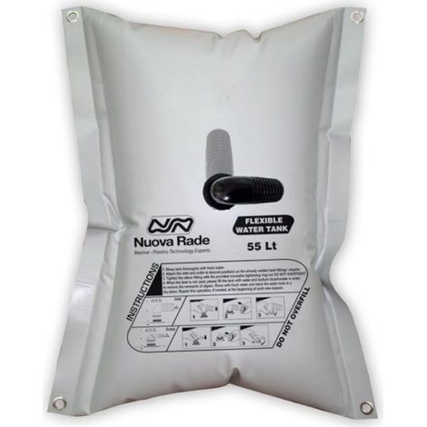 Réservoir d'eau rectangulaire - NUOVA RADE - 120 l (1/3)