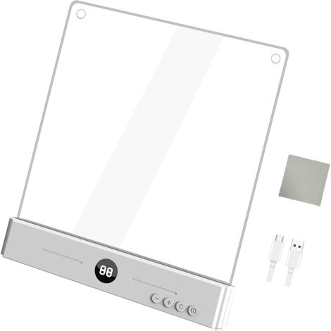 Lampe de lecture fine en acrylique avec gradation lisse et 3 (1/5)