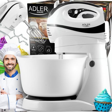 Adler AD 4206 Batidora de mano negro y blanco 300 W (1/5)