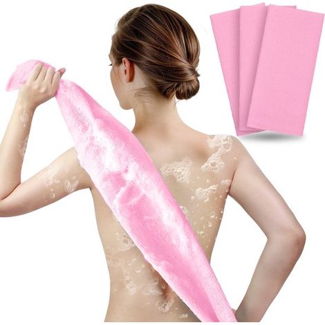 Toallas de baño, Aptas para todo tipo de piel, Dejan la piel más suave, Toallas de secado rápido, Juego de 3-30 x 90 cm (1/5)