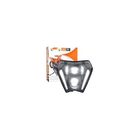 Phare LED KTM - Enduro EXC-F 350-500 & XC-W 150-300 - (2024-) - Plug&Play, étanche et homologué