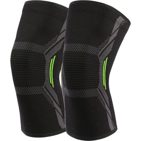 Genouillères de sport - Genouillères pour hommes/femmes, compression élastique (1/5)