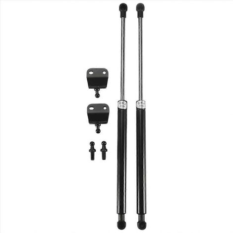 Capot avant universel 2 pièces, 400mm, 300N, protection moteur auto, levage robuste (1/5)