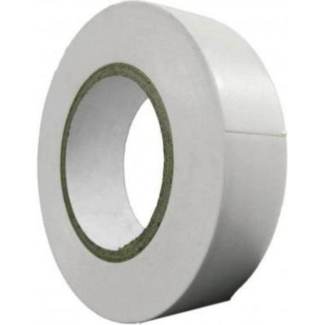 sifer cinta aislante rollo 19 mm x 20 m  blanca rollo ca20b (caja 10 unidades)