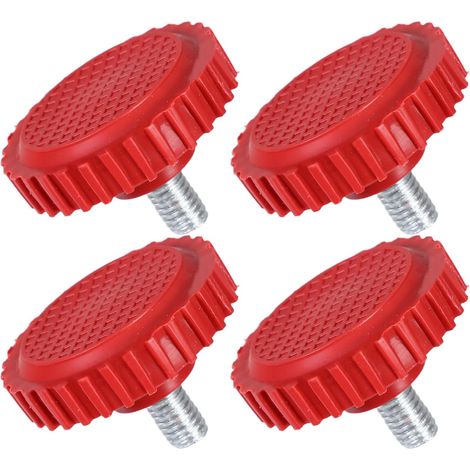 Support de Pied à Visser pour Balance Numérique Lot de 4 Pièces en Plastique Résistant 4.50X4.50X3.50Cm Patins Antidérapants pour Balance de Salle de Bain Cuisine (1/5)