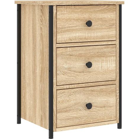 Maison Exclusive - Nachttisch Sonoma-Eiche 40x36x60 cm Holzwerkst