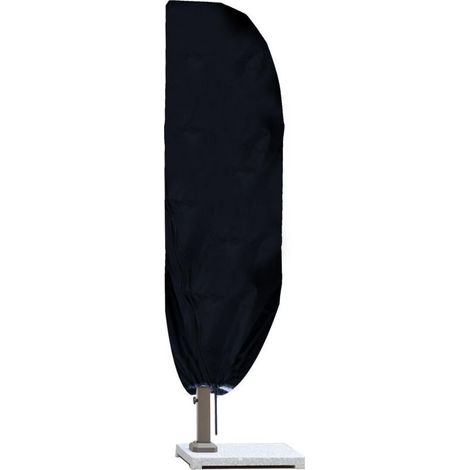 Housse de Protection pour Parasol Protège Parasol à Mat en Oxford 210D Excentré Bache Parasol Deporte Decentré Imperméable Résistant à UV Intempéries avec Sac de Rangement (1/5)