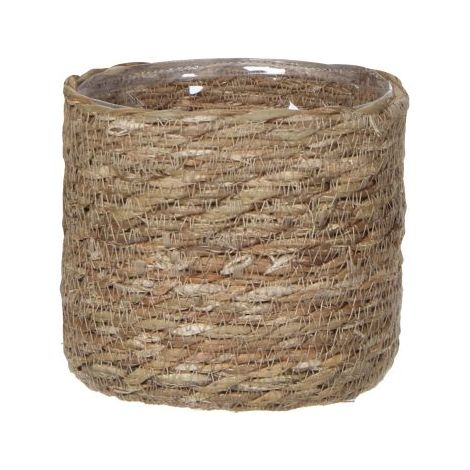 Mica Aufbewahrungskorb Atlantic hellbraun, 14 x 14 cm Deko-Accessoires