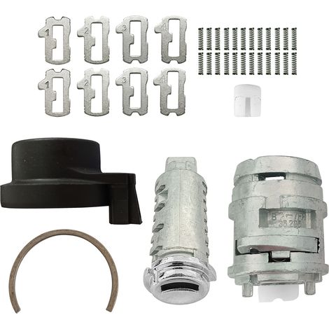 Ignition lock cylinder for Volkswagen Santana and Skoda, car ignition lock repair kit (parts) (1/2)