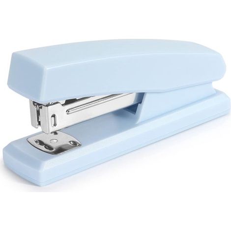 Agrafeuse de bureau bleue, capacité de 25 feuilles - Agrafeuse de bureau pour usage étudiant (1/5)