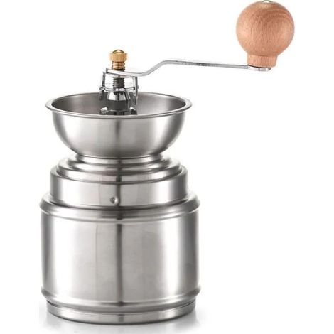 Zeller molinillo de café plata 22 cm acero inoxidable