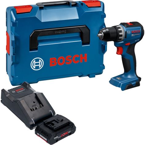 Perceuse-visseuse sans fil Bosch GSR 18V-52 Professional 18 V 70 Nm sans balais + 1 batterie ProCORE 4,0 Ah + chargeur + L-Boxx (1/5)