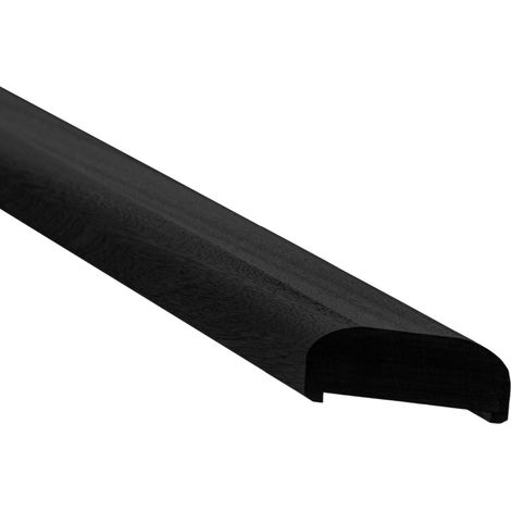 Plus Handlauf Mahagoni 3,6 x 197 cm schwarz Gährung rechts für Stahlpfosten (1/2)