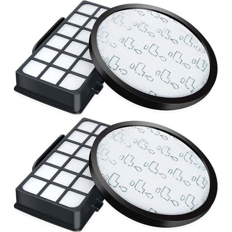 Filtros de repuesto para aspiradoras Rowenta Cyclone modelos RO69xx, RO6921EA y RO6941EA - Crezuo (1/4)