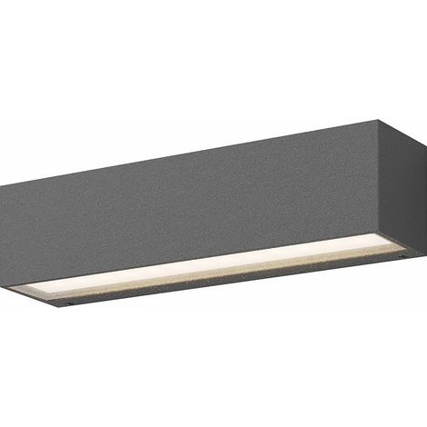 LED Wandleuchte außen "Lengo" aus Aluminium von Lucande (1/5)