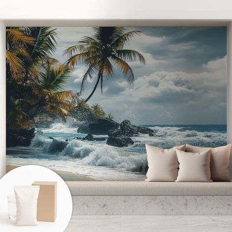 Carta Da Parati - Fotomurale In Vlies - per Decorazione pareti - Per La Cucina Camera Da Letto Per La Soggiorno Spiaggia esotica 208x146 cm (1/5)