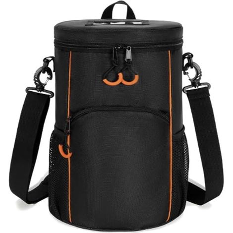 Sac d'entraînement multisport permanent en polyamide avec base immunitaire et bandoulière amovible - Grande capacité - Pour tennis, baseball (1/5)