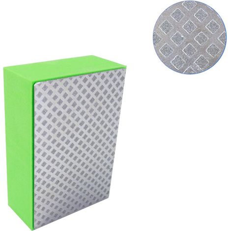 Blocs de ponçage à sec et humide pour polissage main, support mousse pour carrelage, pierre, marbre, béton, céramique, granit, verre (1/5)
