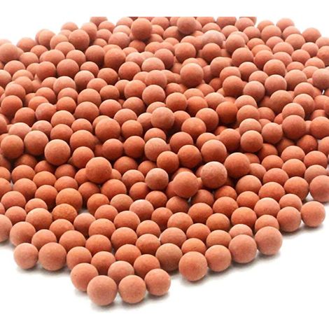 [Balle de Filtre pour Douche] Balles de Douche en Pierre Ioniques Négatives Red 30g Matériau: Carbone Activé pour Filtration Aquatique et Purification de l'Eau