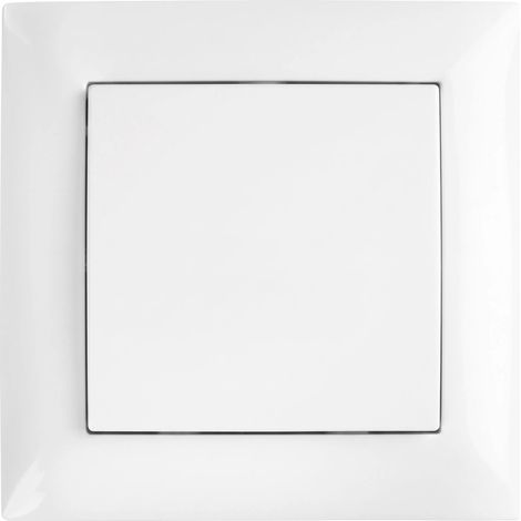 Toolight Single Switch With Frame Oste Jnh006-w White (1/5)