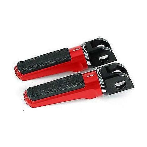Motorrad-Fußrasten vorne für Kawasaki Ninja 125, 250R, 250SL, 300, 650, X 300, 650, 1000 – Rot (1/5)